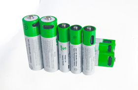 1.5V  2600mWh AA AAA 5號7號帶Type-c口充電